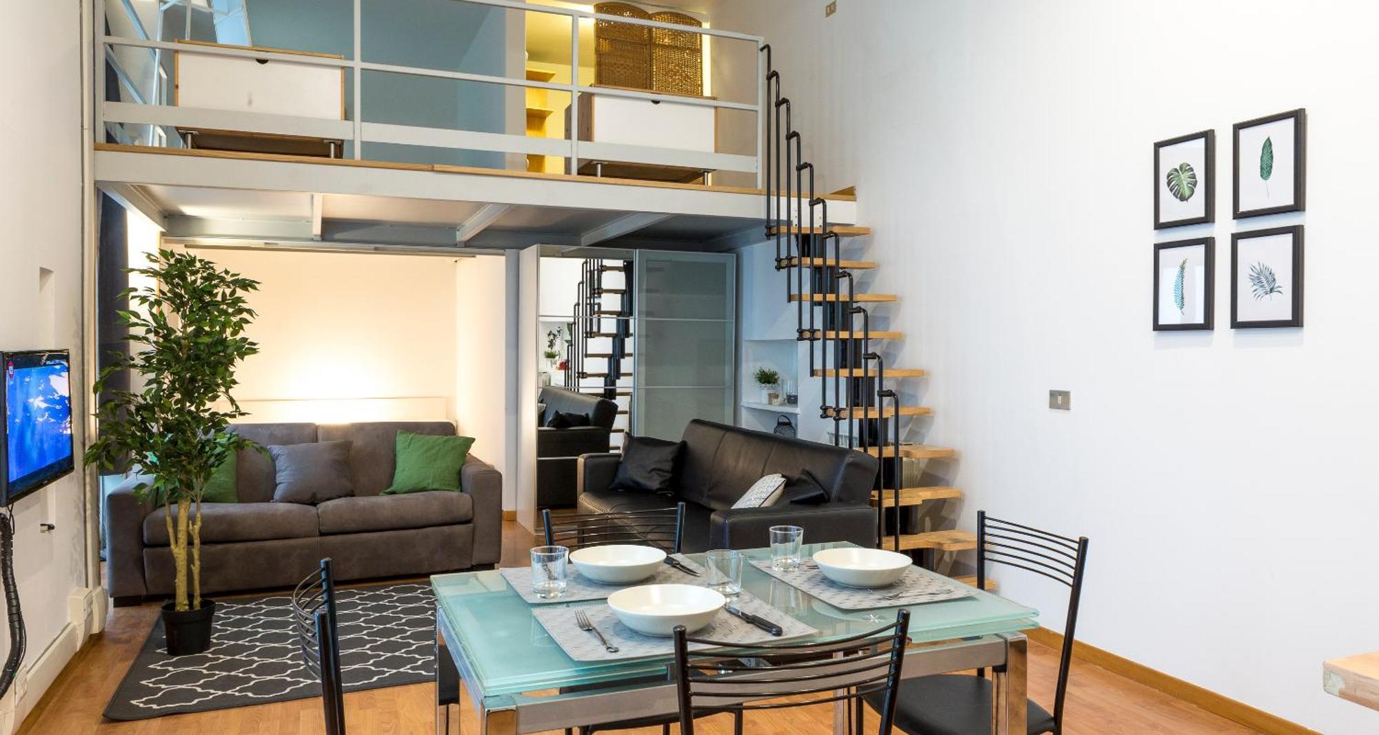 Altido Crocetta Loft Set Leilighet Milano Eksteriør bilde
